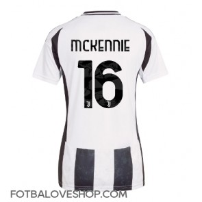 Juventus Weston McKennie #16 Dámské Domácí Dres 2024-25 Krátký Rukáv