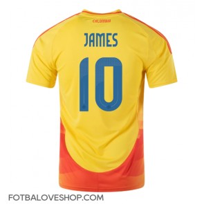 Kolumbie James Rodriguez #10 Domácí Dres Copa America 2024 Krátký Rukáv