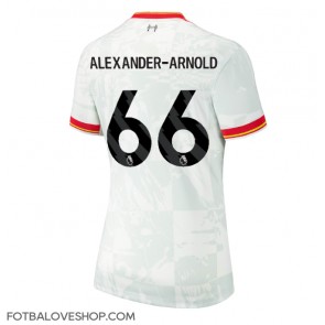 Liverpool Alexander-Arnold #66 Dámské Alternativní Dres 2024-25 Krátký Rukáv