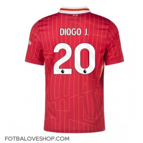 Liverpool Diogo Jota #20 Domácí Dres 2024-25 Krátký Rukáv