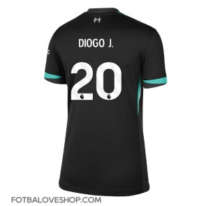 Liverpool Diogo Jota #20 Dámské Venkovní Dres 2024-25 Krátký Rukáv