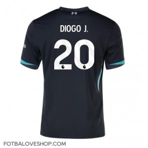 Liverpool Diogo Jota #20 Venkovní Dres 2024-25 Krátký Rukáv