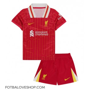 Liverpool Dětské Domácí Dres 2024-25 Krátký Rukáv (+ trenýrky)