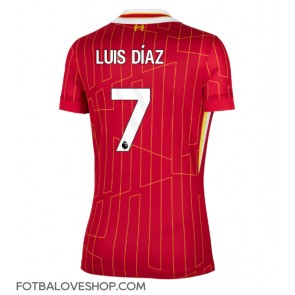 Liverpool Luis Diaz #7 Dámské Domácí Dres 2024-25 Krátký Rukáv