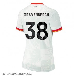 Liverpool Ryan Gravenberch #38 Dámské Alternativní Dres 2024-25 Krátký Rukáv