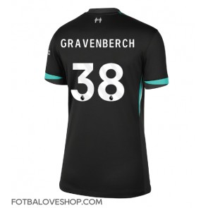 Liverpool Ryan Gravenberch #38 Dámské Venkovní Dres 2024-25 Krátký Rukáv