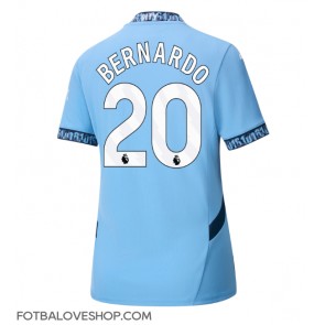 Manchester City Bernardo Silva #20 Dámské Domácí Dres 2024-25 Krátký Rukáv