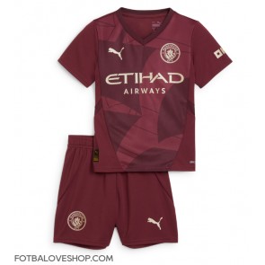 Manchester City Dětské Alternativní Dres 2024-25 Krátký Rukáv (+ trenýrky)