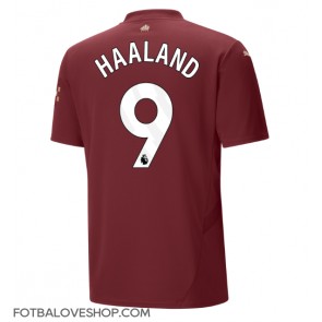 Manchester City Erling Haaland #9 Alternativní Dres 2024-25 Krátký Rukáv