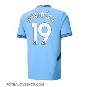 Manchester City Ilkay Gundogan #19 Domácí Dres 2024-25 Krátký Rukáv