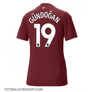 Manchester City Ilkay Gundogan #19 Dámské Alternativní Dres 2024-25 Krátký Rukáv