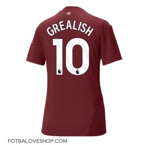 Manchester City Jack Grealish #10 Dámské Alternativní Dres 2024-25 Krátký Rukáv