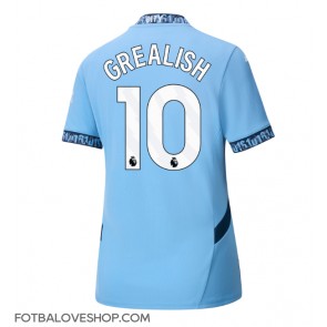 Manchester City Jack Grealish #10 Dámské Domácí Dres 2024-25 Krátký Rukáv