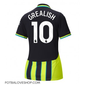 Manchester City Jack Grealish #10 Dámské Venkovní Dres 2024-25 Krátký Rukáv