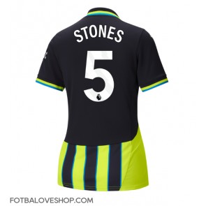 Manchester City John Stones #5 Dámské Venkovní Dres 2024-25 Krátký Rukáv