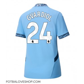 Manchester City Josko Gvardiol #24 Dámské Domácí Dres 2024-25 Krátký Rukáv