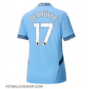 Manchester City Kevin De Bruyne #17 Dámské Domácí Dres 2024-25 Krátký Rukáv