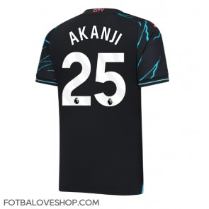 Manchester City Manuel Akanji #25 Alternativní Dres 2023-24 Krátký Rukáv