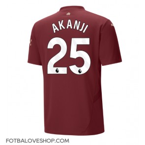 Manchester City Manuel Akanji #25 Alternativní Dres 2024-25 Krátký Rukáv