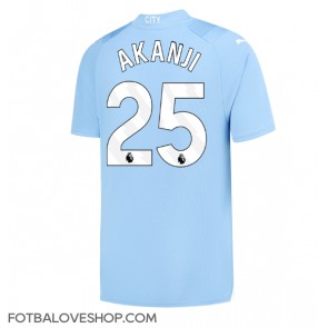 Manchester City Manuel Akanji #25 Domácí Dres 2023-24 Krátký Rukáv