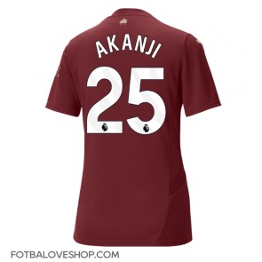 Manchester City Manuel Akanji #25 Dámské Alternativní Dres 2024-25 Krátký Rukáv