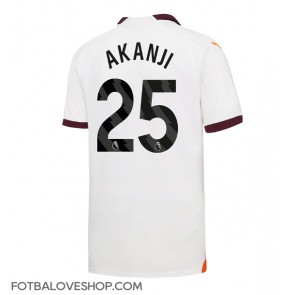 Manchester City Manuel Akanji #25 Venkovní Dres 2023-24 Krátký Rukáv