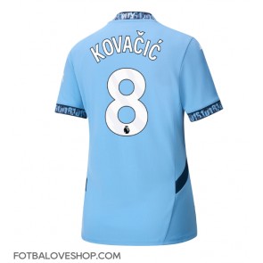 Manchester City Mateo Kovacic #8 Dámské Domácí Dres 2024-25 Krátký Rukáv