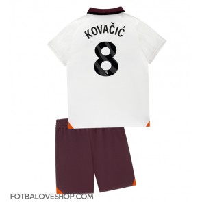 Manchester City Mateo Kovacic #8 Dětské Venkovní Dres 2023-24 Krátký Rukáv (+ trenýrky)