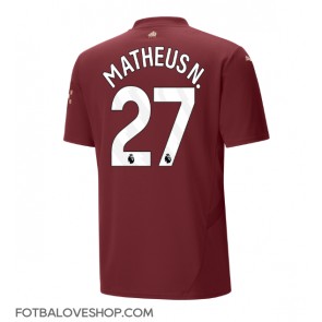 Manchester City Matheus Nunes #27 Alternativní Dres 2024-25 Krátký Rukáv