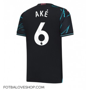 Manchester City Nathan Ake #6 Alternativní Dres 2023-24 Krátký Rukáv