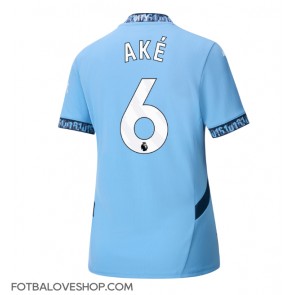 Manchester City Nathan Ake #6 Dámské Domácí Dres 2024-25 Krátký Rukáv