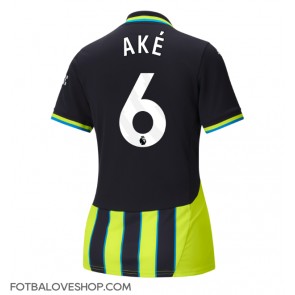 Manchester City Nathan Ake #6 Dámské Venkovní Dres 2024-25 Krátký Rukáv