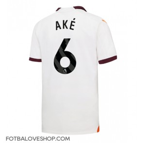 Manchester City Nathan Ake #6 Venkovní Dres 2023-24 Krátký Rukáv