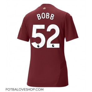 Manchester City Oscar Bobb #52 Dámské Alternativní Dres 2024-25 Krátký Rukáv