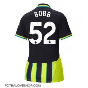 Manchester City Oscar Bobb #52 Dámské Venkovní Dres 2024-25 Krátký Rukáv