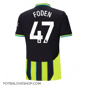 Manchester City Phil Foden #47 Venkovní Dres 2024-25 Krátký Rukáv