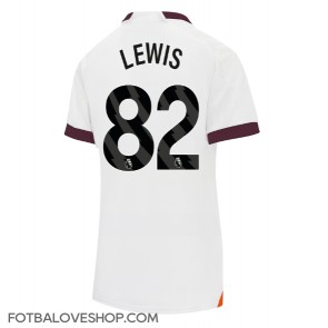 Manchester City Rico Lewis #82 Dámské Venkovní Dres 2023-24 Krátký Rukáv