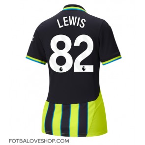 Manchester City Rico Lewis #82 Dámské Venkovní Dres 2024-25 Krátký Rukáv