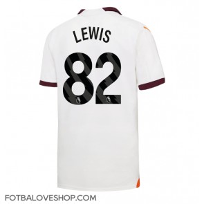 Manchester City Rico Lewis #82 Venkovní Dres 2023-24 Krátký Rukáv