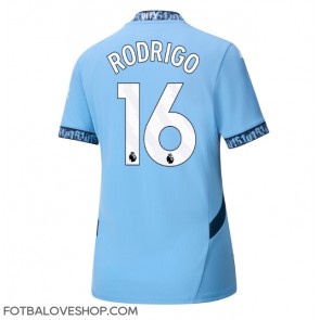 Manchester City Rodri Hernandez #16 Dámské Domácí Dres 2024-25 Krátký Rukáv