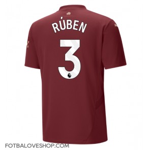 Manchester City Ruben Dias #3 Alternativní Dres 2024-25 Krátký Rukáv