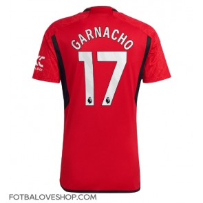 Manchester United Alejandro Garnacho #17 Domácí Dres 2023-24 Krátký Rukáv