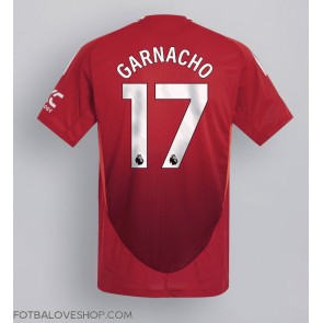 Manchester United Alejandro Garnacho #17 Domácí Dres 2024-25 Krátký Rukáv