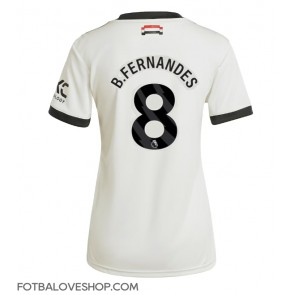 Manchester United Bruno Fernandes #8 Dámské Alternativní Dres 2024-25 Krátký Rukáv