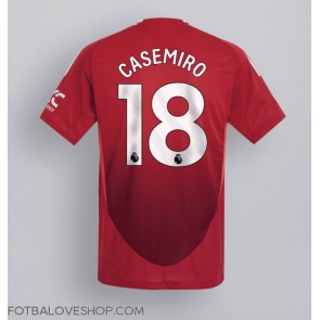 Manchester United Casemiro #18 Domácí Dres 2024-25 Krátký Rukáv