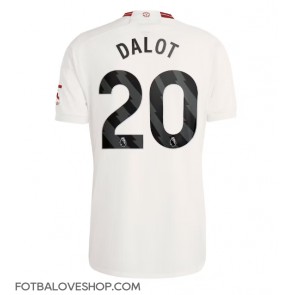 Manchester United Diogo Dalot #20 Alternativní Dres 2023-24 Krátký Rukáv