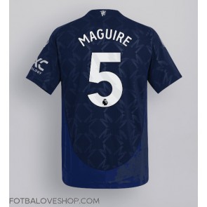 Manchester United Harry Maguire #5 Venkovní Dres 2024-25 Krátký Rukáv