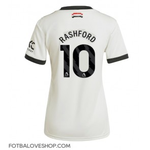 Manchester United Marcus Rashford #10 Dámské Alternativní Dres 2024-25 Krátký Rukáv