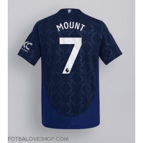 Manchester United Mason Mount #7 Venkovní Dres 2024-25 Krátký Rukáv