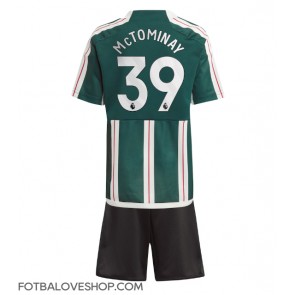 Manchester United Scott McTominay #39 Dětské Venkovní Dres 2023-24 Krátký Rukáv (+ trenýrky)